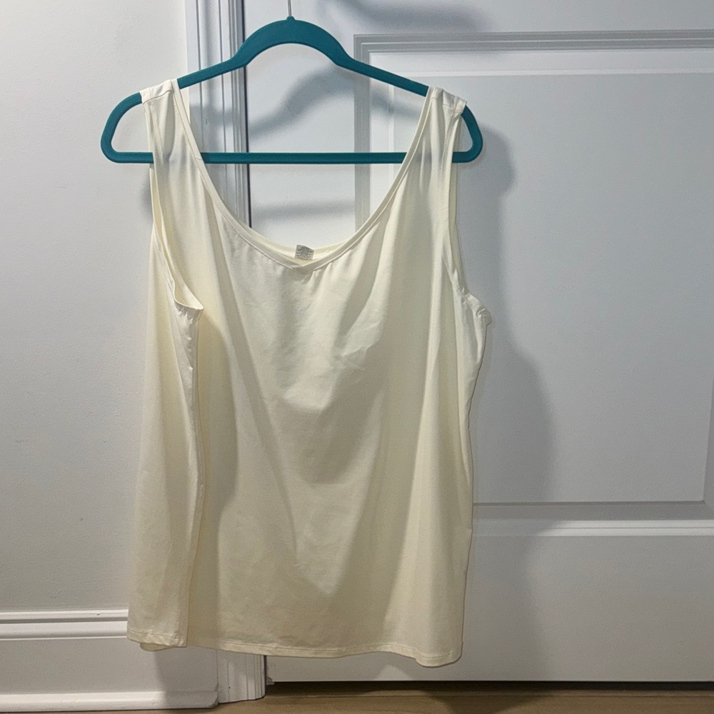 Avenue Cream Tank Top
